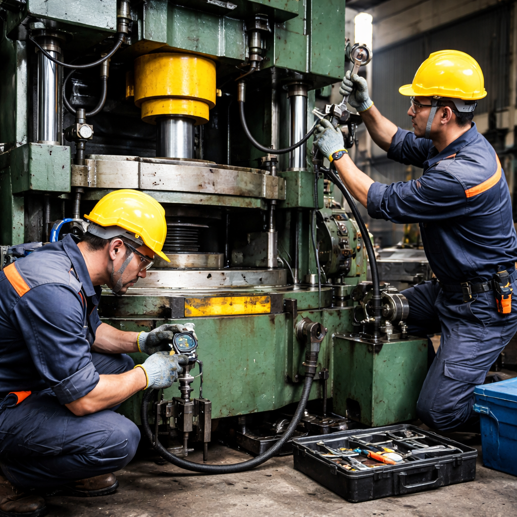 Hydraulic Press Machine Service